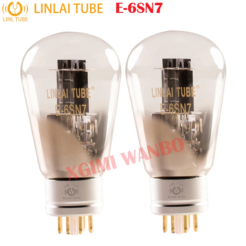 Серия электронных ламп LINLAI E-6SN7 для замены и обновления 6SN7 CV181 6N8P 6H8C 5692 Применяется к аудиоусилителю
