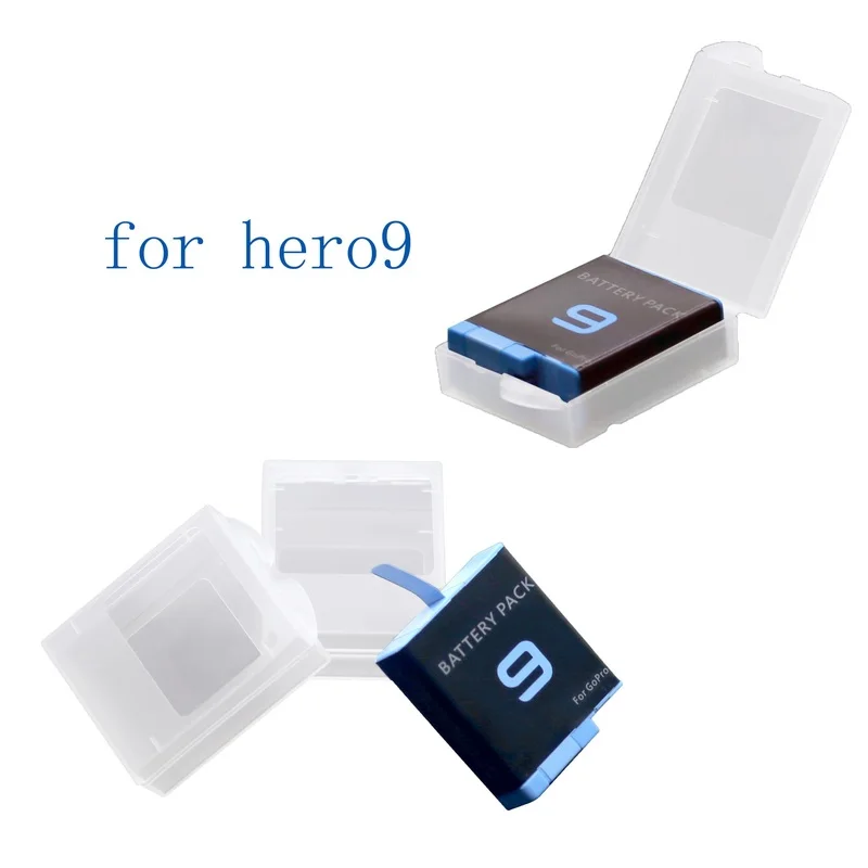 2 шт. Защитный ящик для хранения батареи Чехол для GoPro Hero 10 9 Пластиковая защитная крышка Аксессуары для камеры