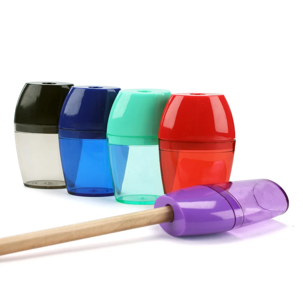 Доступны 5 интеллектуальных точилок для карандашей ярких цветов для компактных и долговечных студенческих и офисных принадлежностей Точилка Карандашей