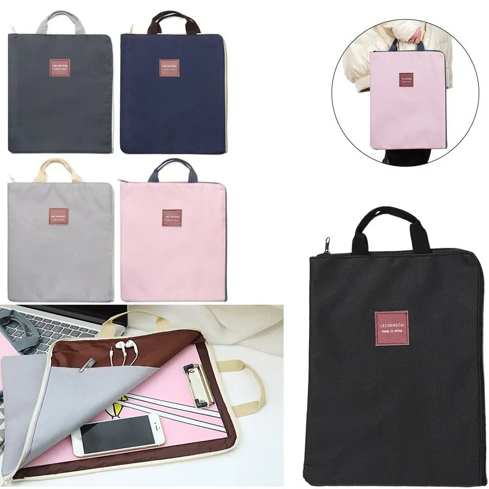 Офисная сумка формата А4, многослойная сумка для ноутбука, Держатель файла, Портфель для iPad, компьютер, мобильный телефон, Мужчины, Женщины