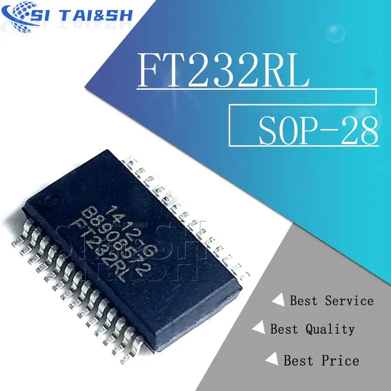 1 шт./лот FT232 FT232RL SSOP28 USB интерфейс IC FT232R Ch Одиночный Полный Скорость Новый оригинальный
