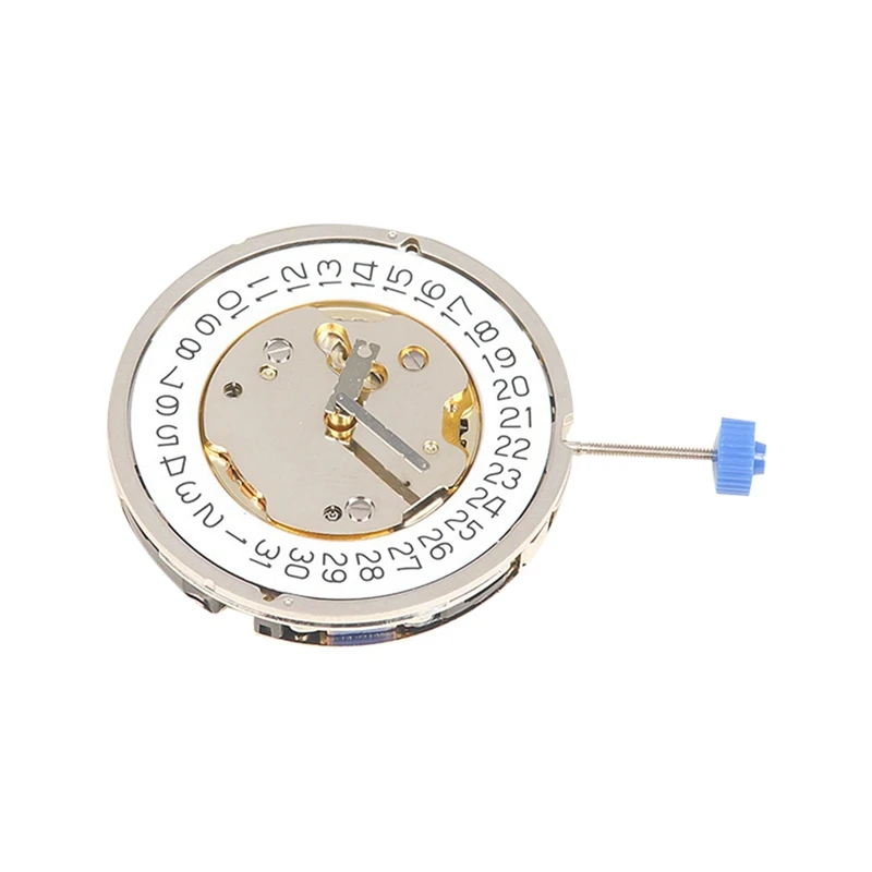 Золотой механизм 5040D с циферблатом-календарем, высокоточные кварцевые часы, механический механизм