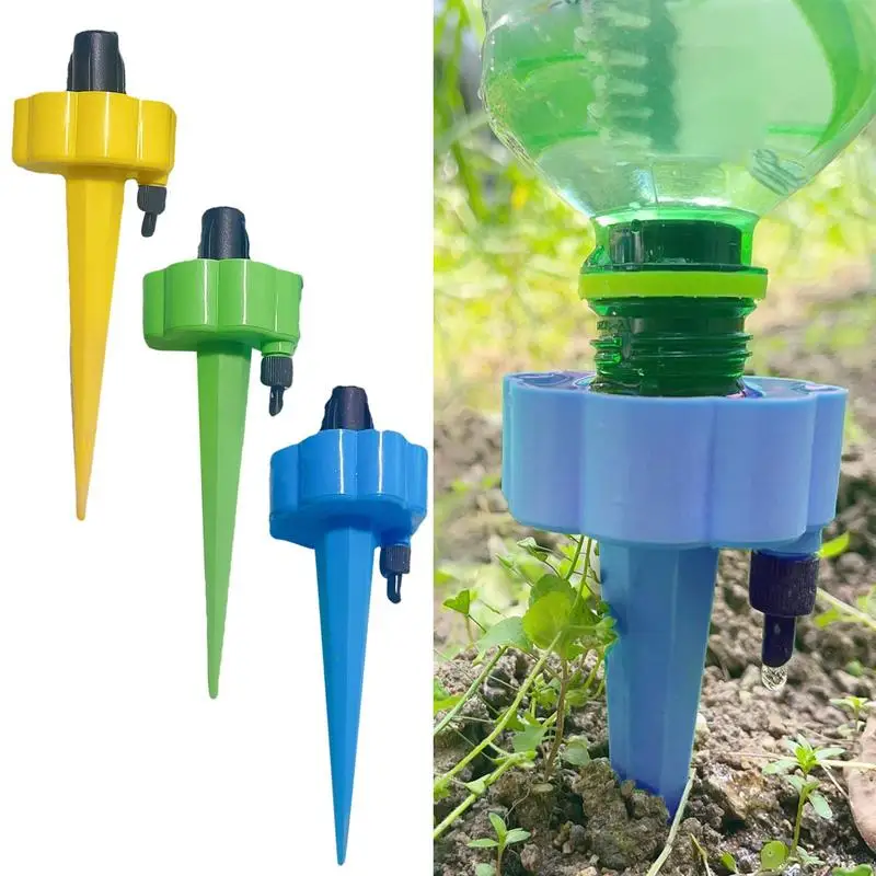 Автоматический поливочный колокольчик с регулирующим клапаном, шары для растений, Садовые автолампочки, Автоматическое устройство для полива цветов