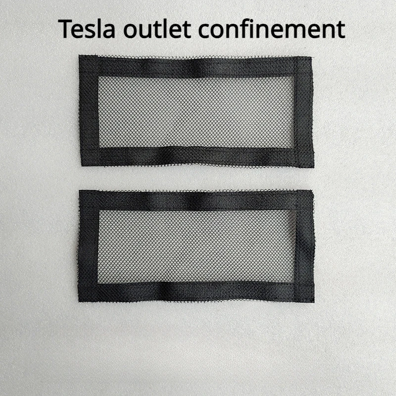 Для Кондиционера Tesla Model 3 Model Y 1 Пара Антиблокирующих Вентиляционных Сетчатых Чехлов Под Сиденьем Автомобиля Для Выпуска Воздуха