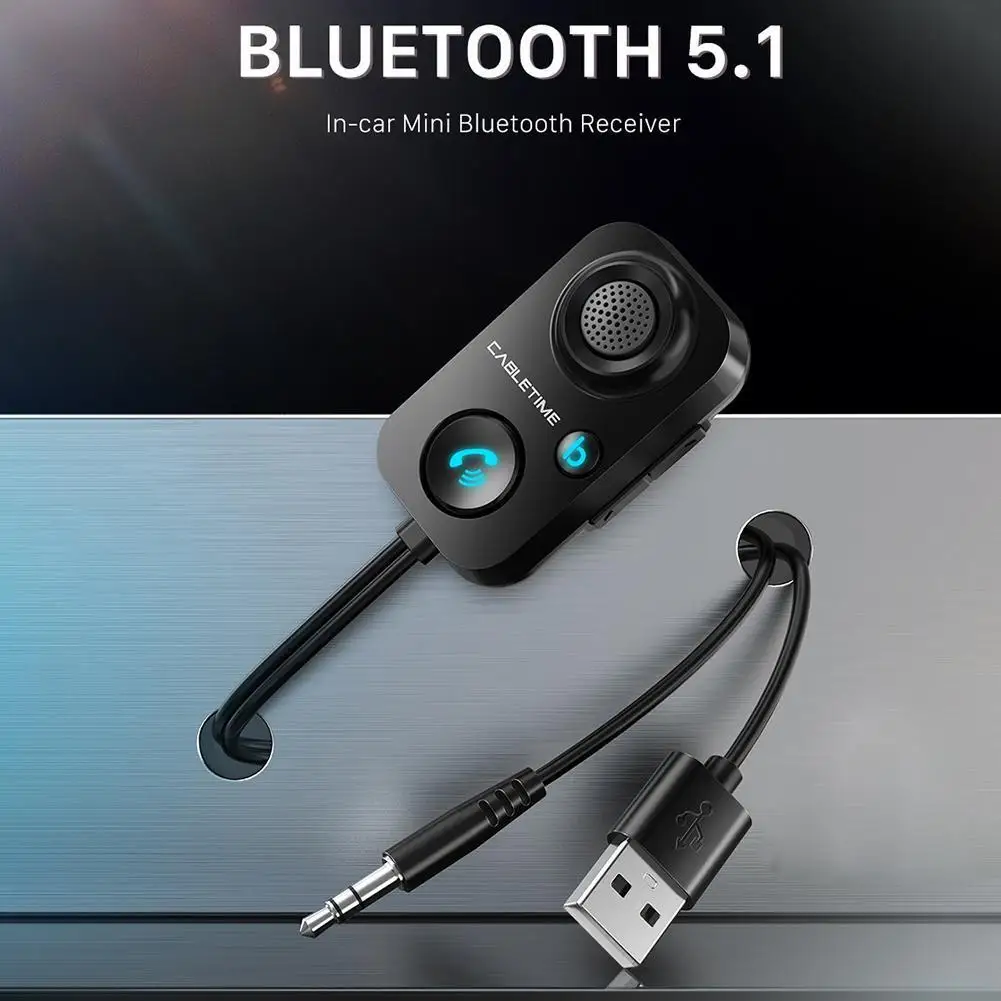 Автомобильный приемник Bluetooth-Совместимый USB AUX Автоматический Беспроводной Приемник USB FM-Модулятор для Громкой Связи Автомобильный Усилитель Динамик Наушники