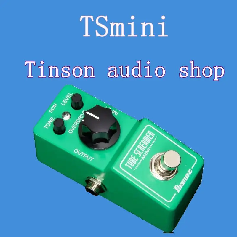 Перегрузка эффектора электрогитары TSmini мини-управление с одним блоком, регулировка высокой частоты искажений для IBANEZ