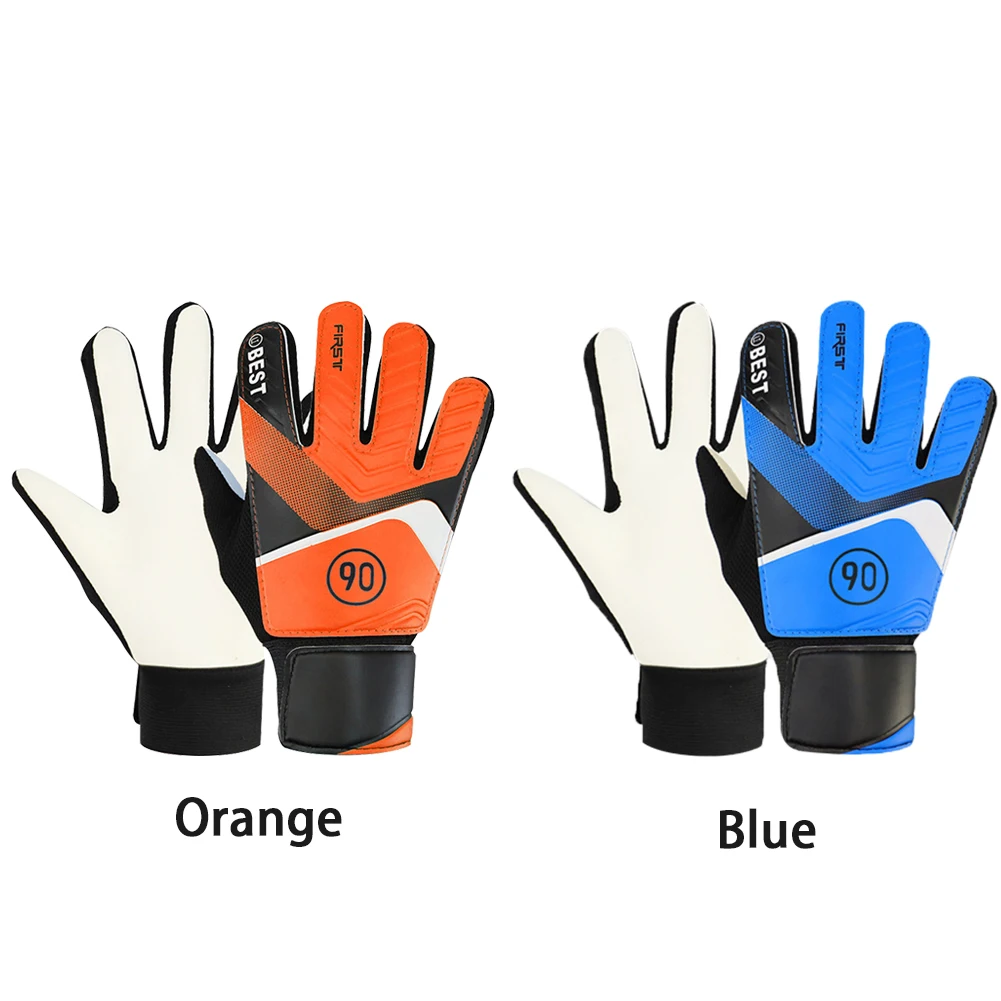 1 пара Защитных Перчаток для Рук Футбольного Вратаря для Детей, Латексные Перчатки Для Игры в Мяч, Противоударные Нескользящие Легкие Спортивные Принадлежности