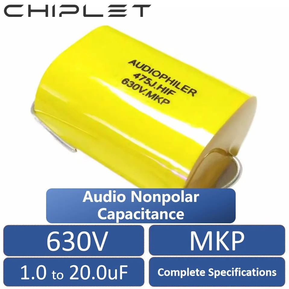 630 В Осевая Аудио Неполярная емкость MKP 5% (Дж) 1 мкФ 1,5 мкФ 2,2 мкФ 3,3 мкФ 4,7 мкФ 5,6 мкФ 6,8 мкФ 8,2 мкФ 10 мкФ 15 мкФ 20 мкФ 105 206 Конденсатор